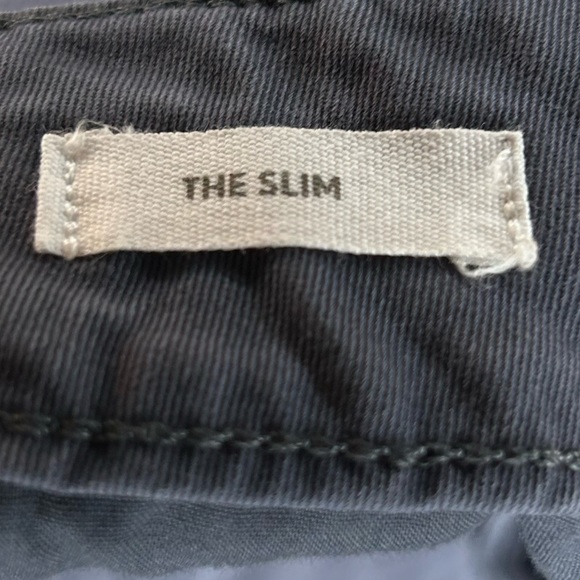 LOFT The Slim Blue-Gray Pants Size 16T - Picture 4 of 6